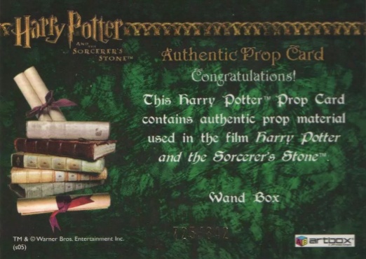 Wand Box - Back