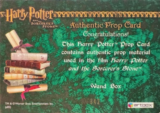 Wand Box - Back