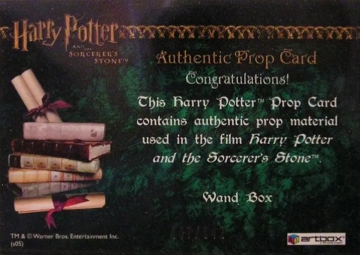 Wand Box - Back