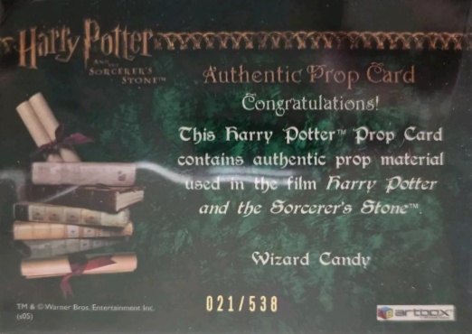 Wizard Candy - Back