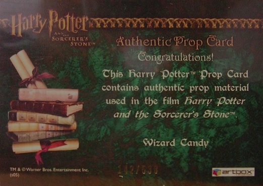Wizard Candy - Back