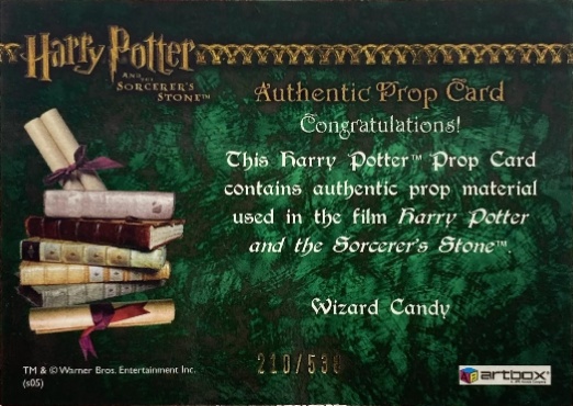 Wizard Candy - Back