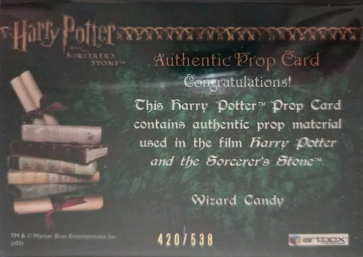 Wizard Candy - Back