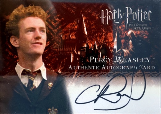 Chris Rankin as Percy Weasley - Front