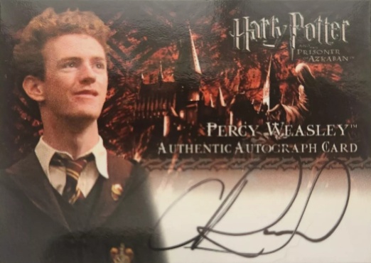 Chris Rankin as Percy Weasley - Front