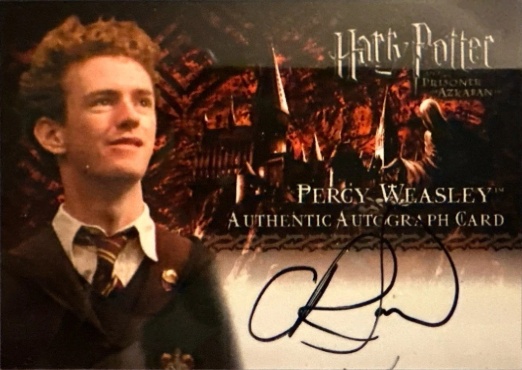 Chris Rankin as Percy Weasley - Front