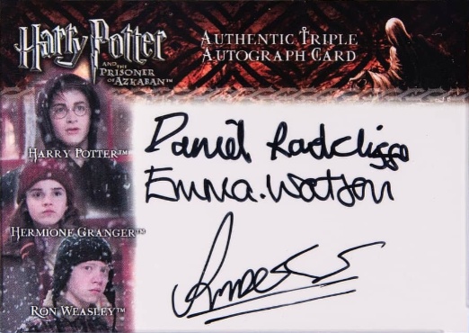 Daniel Radcliffe  Emma Watson  Rupert Grint - Front
