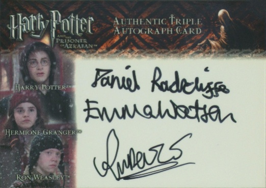 Daniel Radcliffe  Emma Watson  Rupert Grint - Front