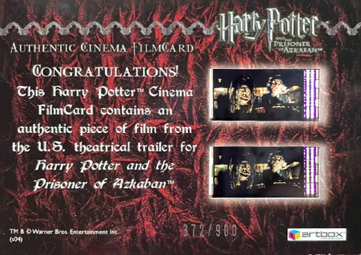 Mr Arthur Weasley and Harry - Back
