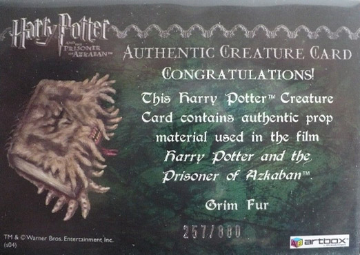 Grim Fur - Back