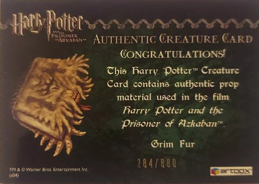 Grim Fur - Back