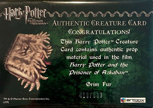 Grim Fur - Back