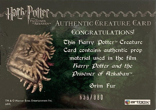 Grim Fur - Back