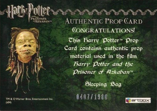 Sleeping Bag - Back