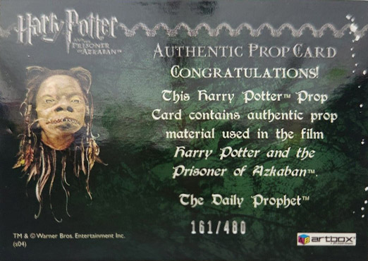 The Daily Prophet - Back