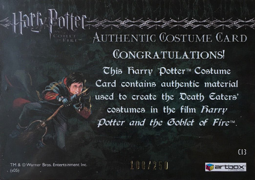 C13 - Death Eater Robes - Back