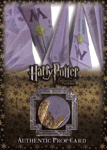 P2 - Ministry of Magic Flying Memos - Front
