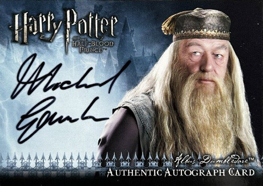 Michael Gambon as Albus Dumbledore - Front