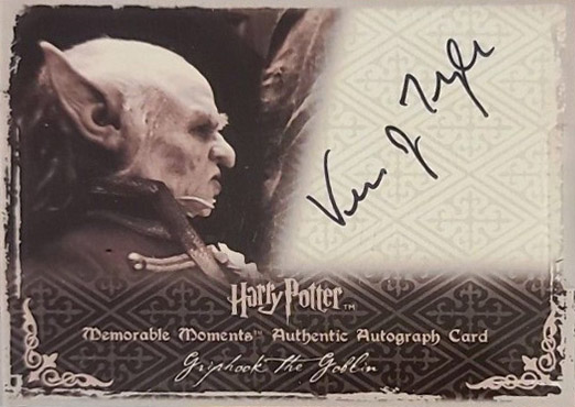 Verne Troyer as Griphook - Front