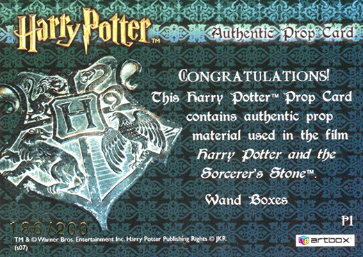 P1 - Wand Box - Back