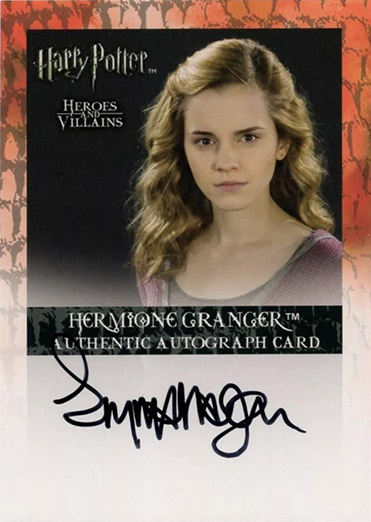 Emma Watson as Hermione Granger - Front